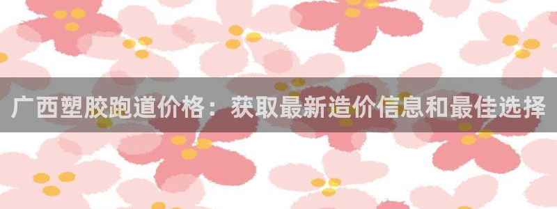 百度红足一1视频在线观看：广西塑胶跑道价格：获取最新造价信息和最佳选择