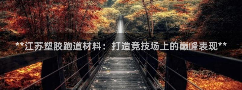 红足1世足球比分预测：**江苏塑胶跑道材料：打造竞技场上的巅峰表现**