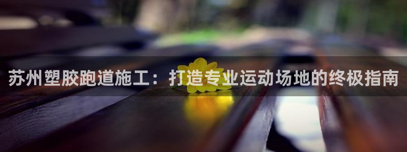 红姐现场直播开奖记录：苏州塑胶跑道施工：打造专业运动场地的终极指南