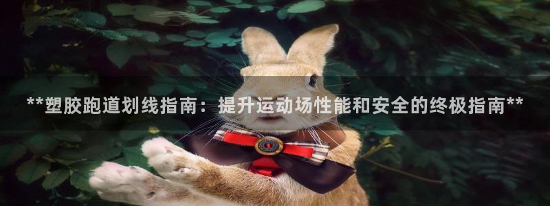 红足一：**塑胶跑道划线指南：提升运动场性能和安全的终极指南**