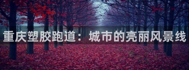 666814红·足一世比分：重庆塑胶跑道：城市的亮丽风景线
